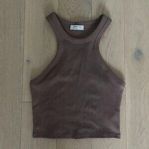 Babaton Ribbed Cropped Tank